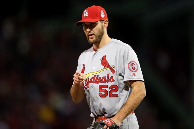 World Series - St Louis Cardinals v Boston Red Sox - Game Two Michael Wacha