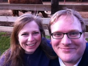 Heather and Jathan at the Stockyards Heather and Jathan at the Stockyards