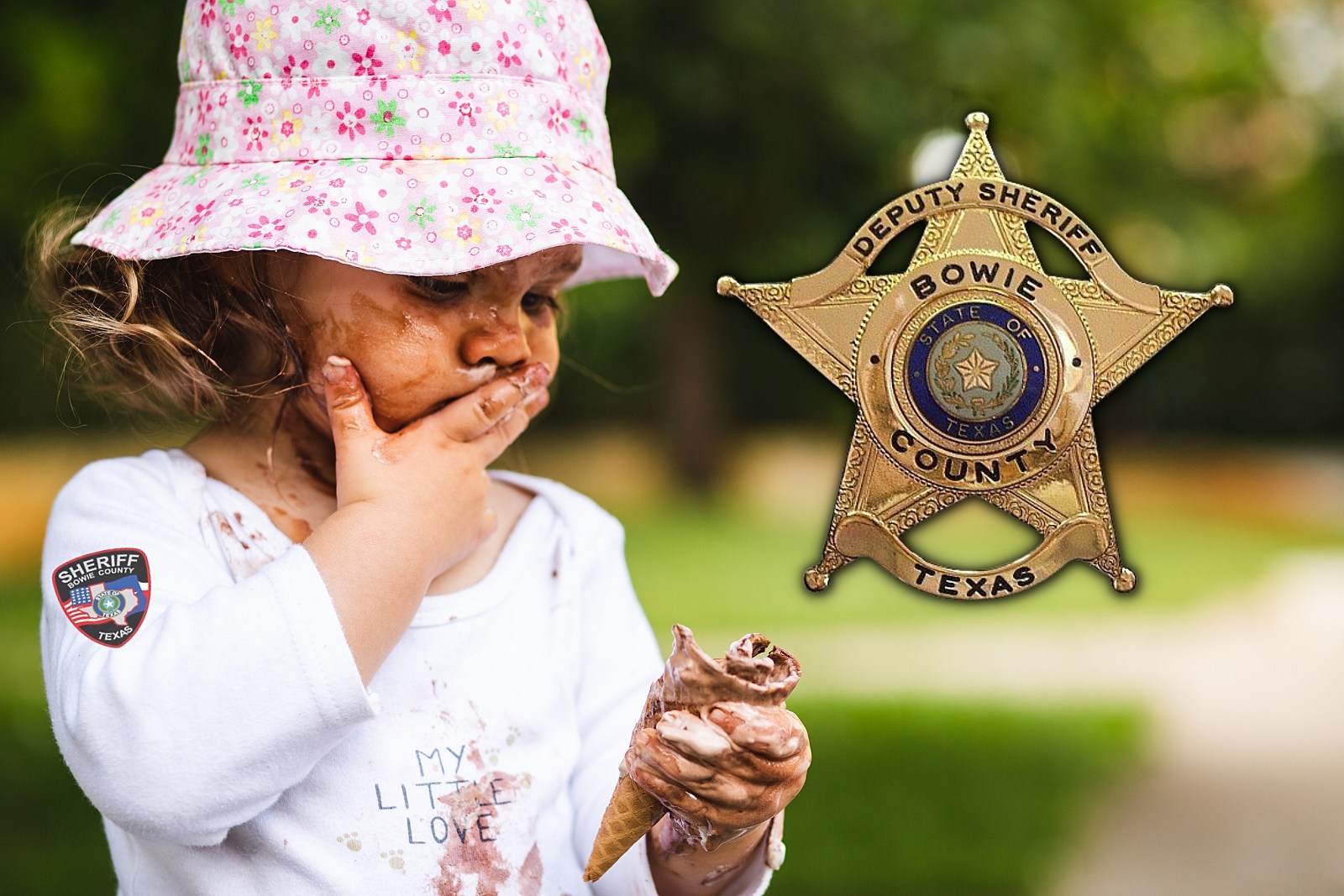 Bowie County Sheriff's Report - ice cream is good - canva