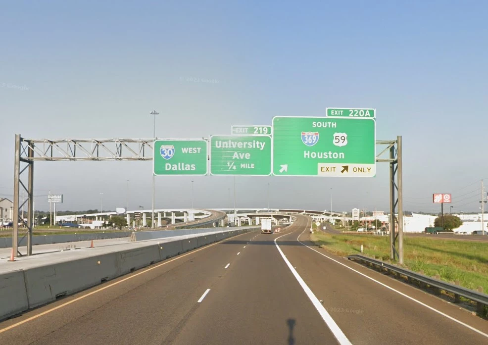 I-30 WB Exit to Hwy 59 Houston - Google Maps